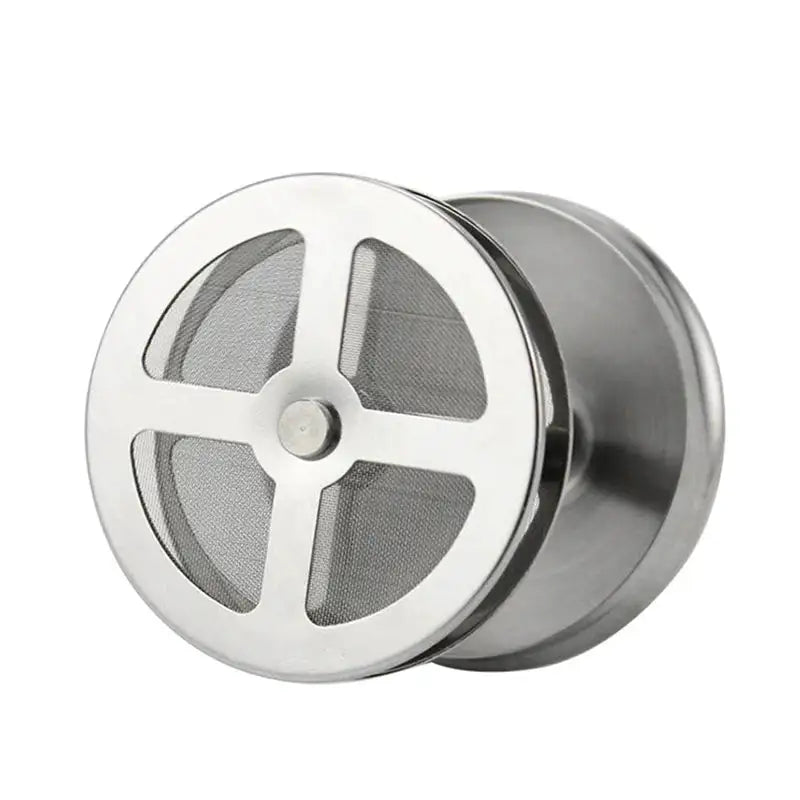 800ml Stainless Milk Frother With Double Mesh Cappuccino