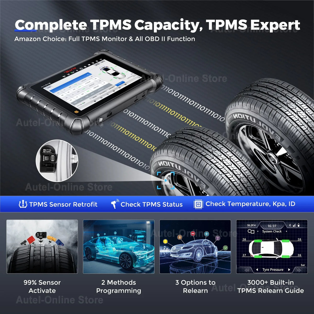 Autel MaxiPRO MP900-TS &ndash; TPMS Diagnostics And ECU Coding