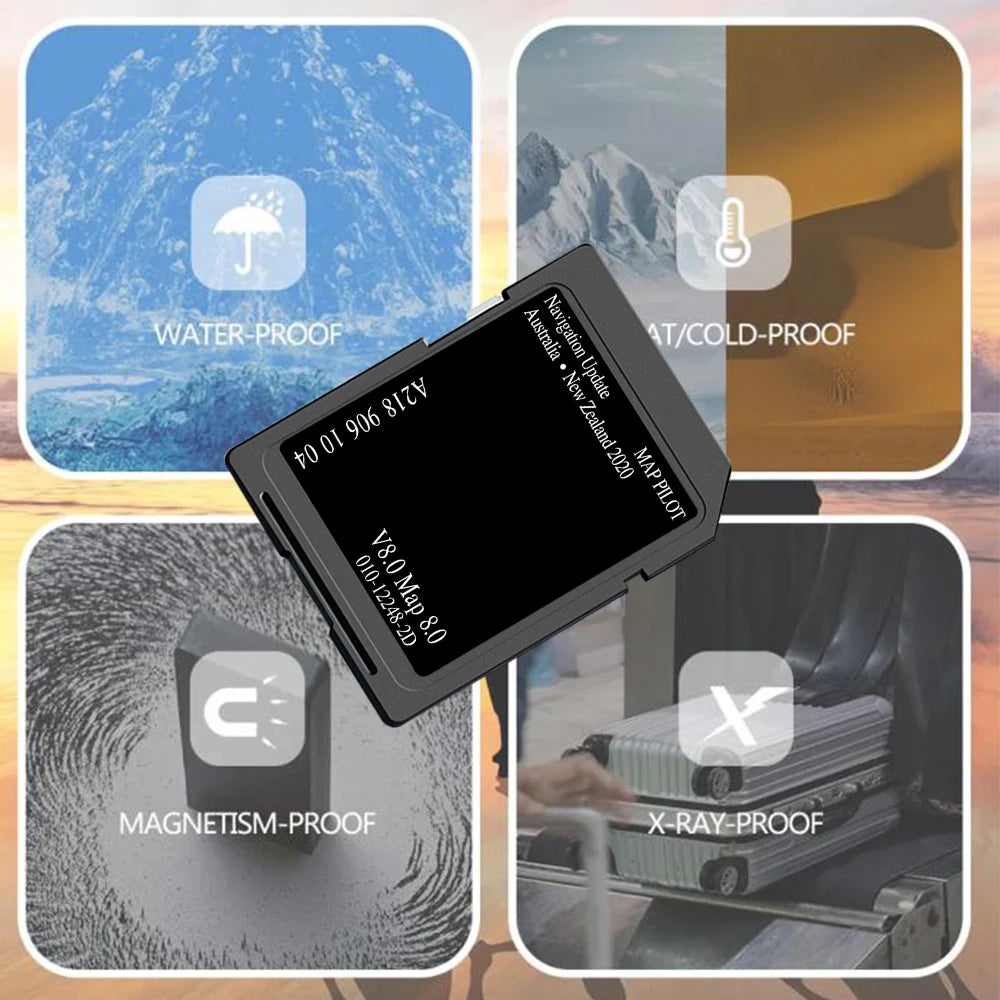 Sat Nav A2189061004 - Updated Australia New Zealand Maps