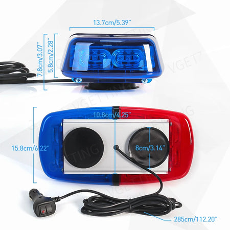 36 LED Roof Top Strobe Light - Magnetic Mount Beacon