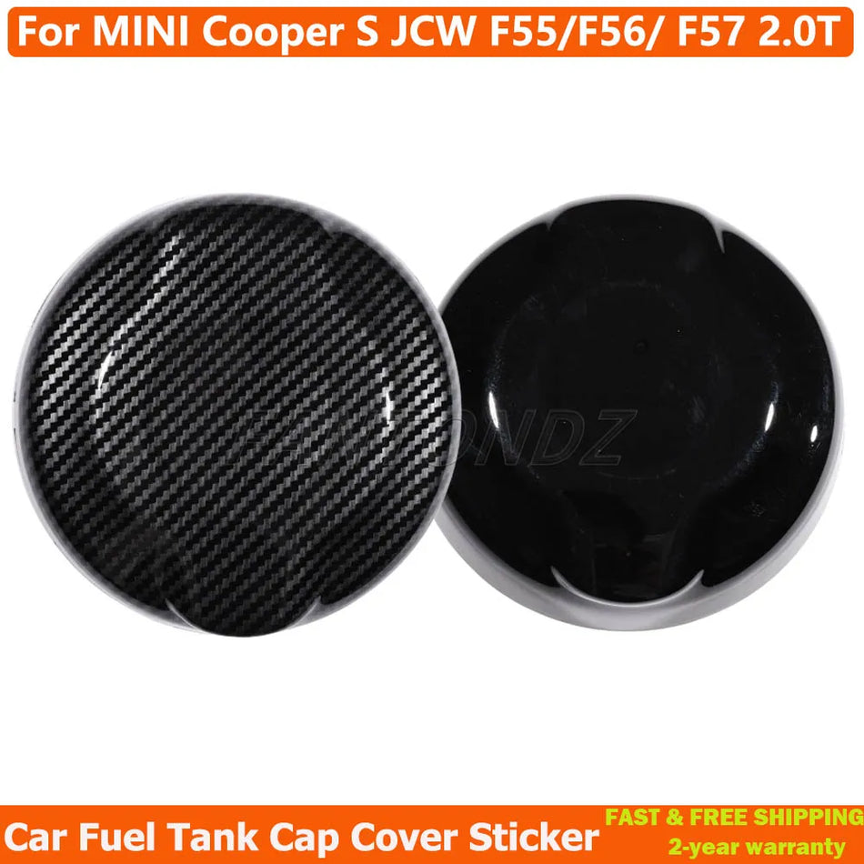 Carbon Fiber Fuel Tank Cover Sticker for MINI Cooper S JCW F56 F55 F57