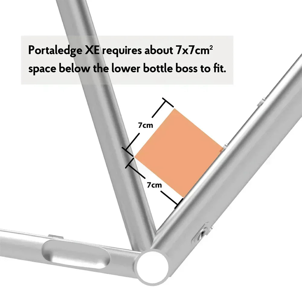 Portaledge XE Bike Bottle Cage Mount Strap &ndash; Convenient Tool and Tube Storage