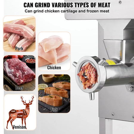 22 Lbs Per Min Meat Grinder Sausage Maker