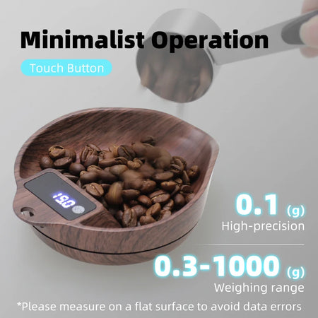AliKisscafe Coffee Scale &ndash; Accurate 0.1g Precision
