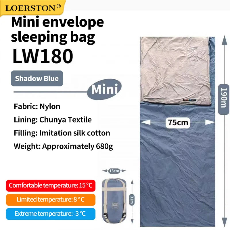 Camping Ultralight Compact Sleeping Bag &ndash; Waterproof