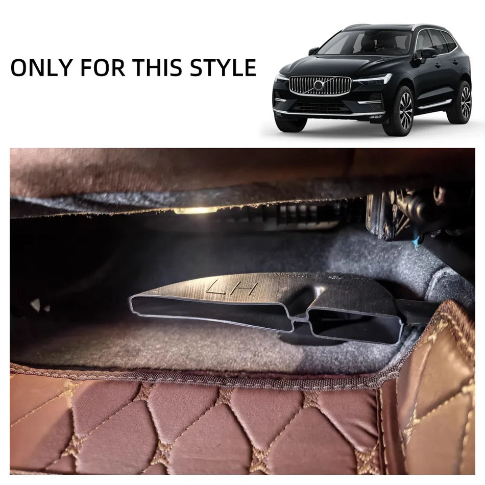 Ilma-aukkopeite 2-osainen sisätilojen ilmastointikansi Volvo XC60 XC90 S60 S90 ABS-pinnalla, jossa esiasennettu 3M-teippi