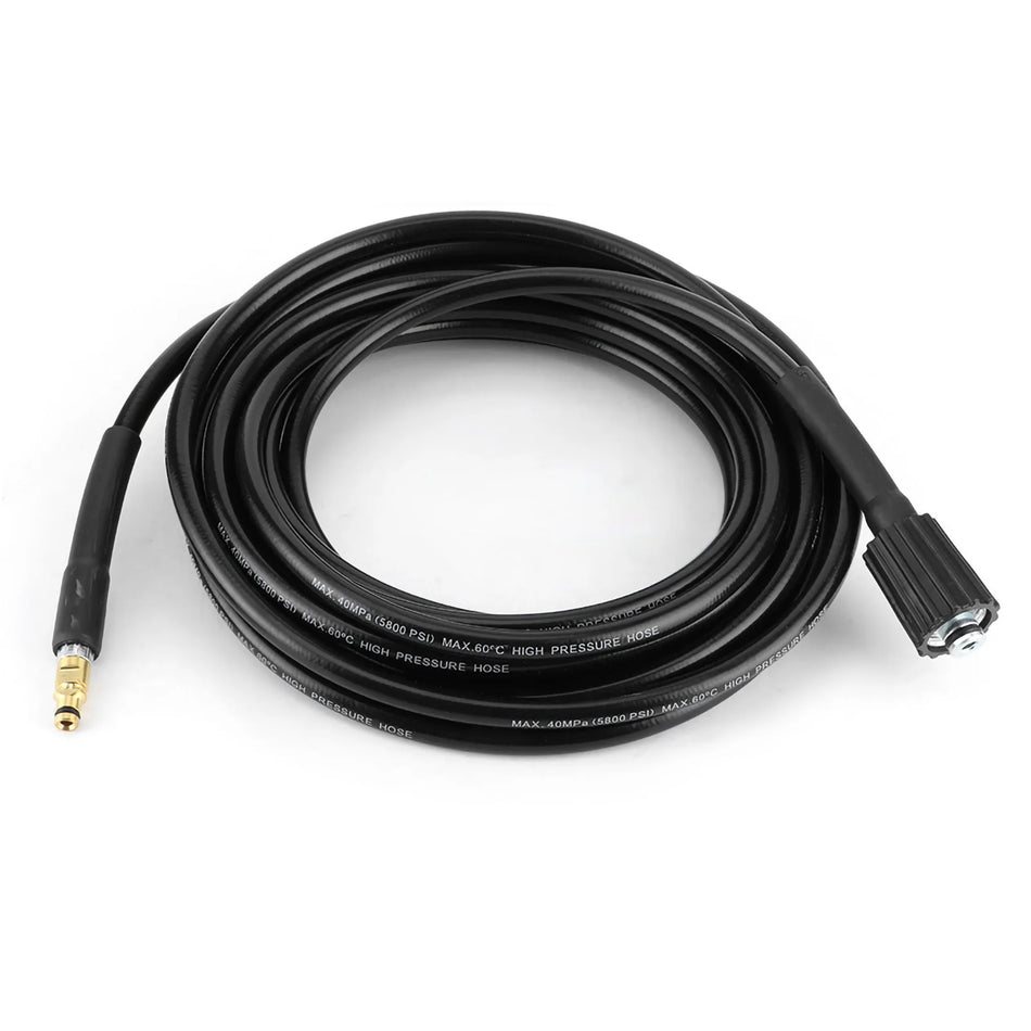 Hose de Spălare cu Presiune Înaltă de 40MPa 5800PSI pentru Karcher K2-K5, din Cauciuc Împletit cu Oțel