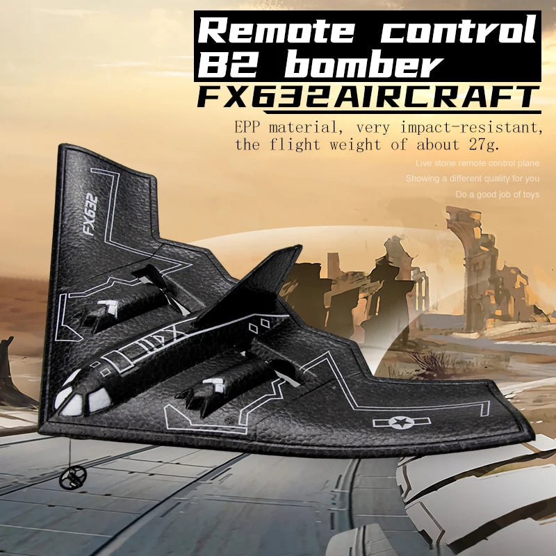 RC Plane B2 Stealth Bomber &ndash; Two Channel 2.4G Remote