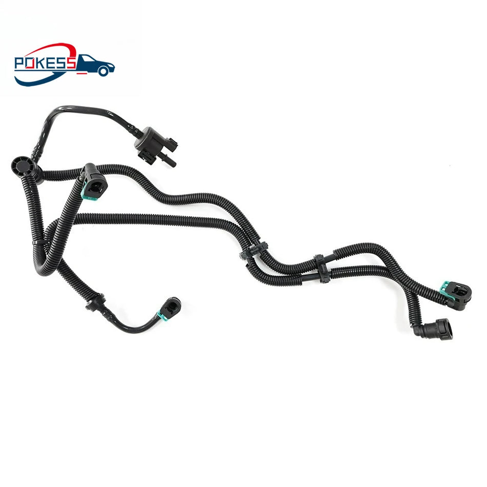 Carbon Canister Solenoid Valve Assembly with Tube for Ford Mondeo 2019-1.6T