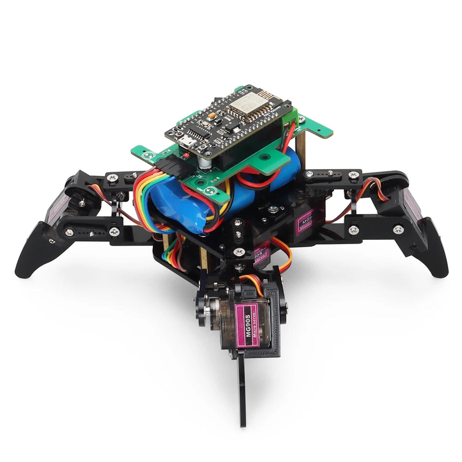 Kit robot araignée pour la programmation Arduino avec ESP8266 électronique éducative