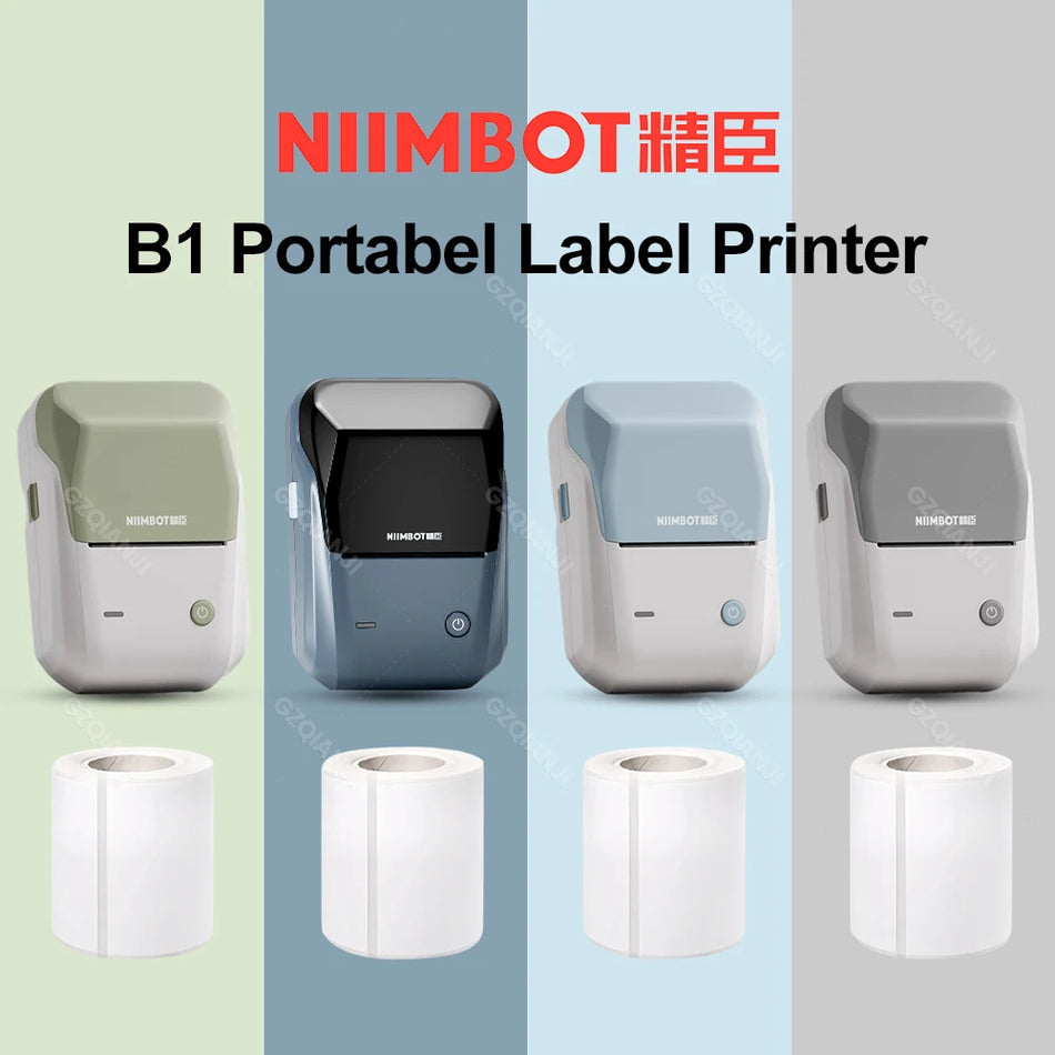 Portable Bluetooth Mini Thermal Label Printer For Mobile Labeling And Stickers
