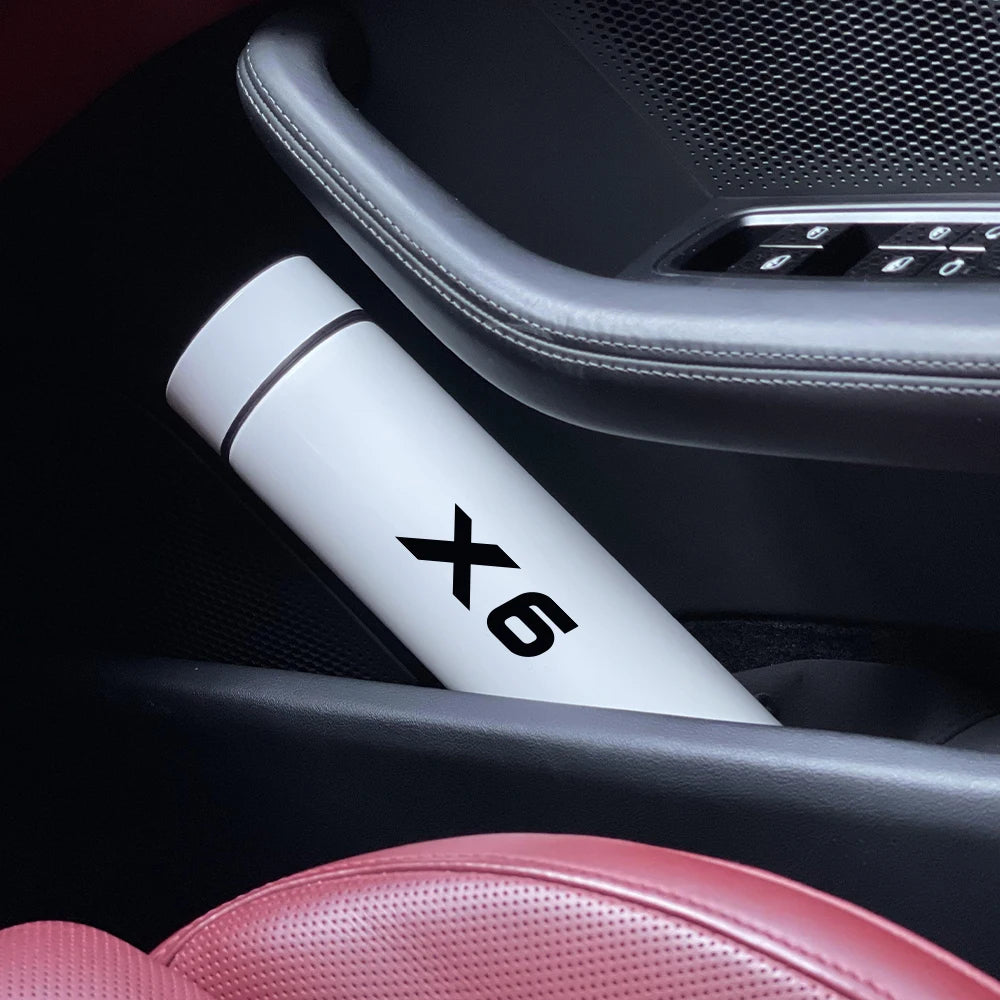 Car Insulated Cup Smart Thermos Bottle - LED Temp Display