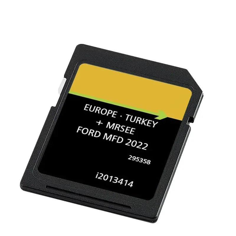 SD Card GPS For Ford MFD Europa 2022 Map &ndash; High Speed Read