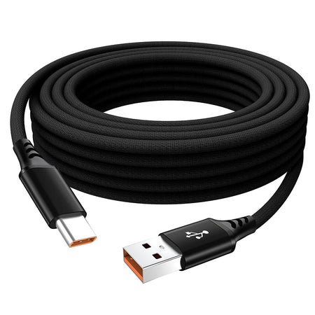 USB Type C Cable 5A Fast Charge Black USB C / 2m