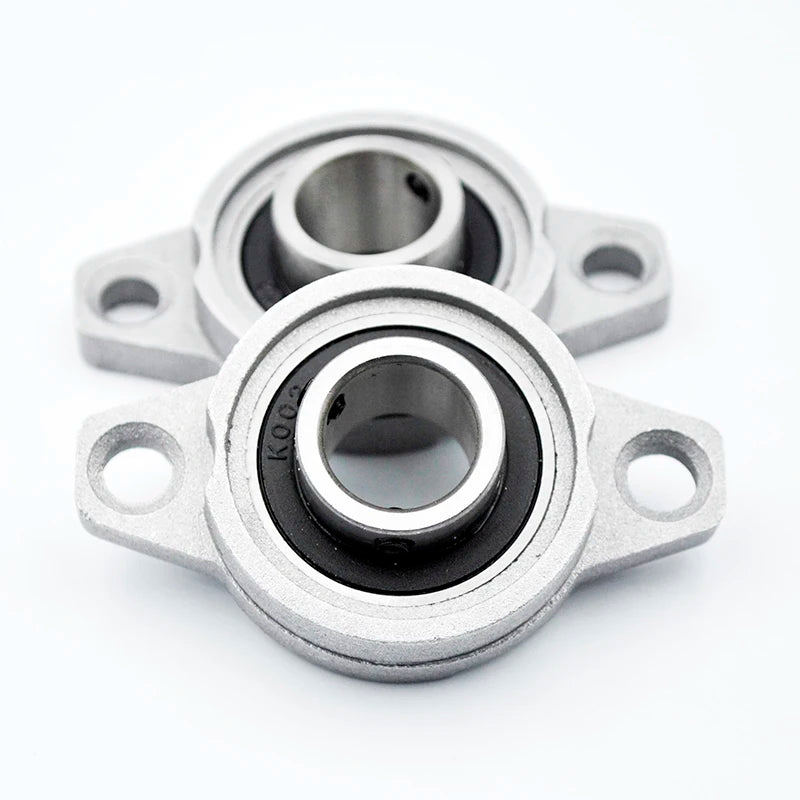 KFL002 15mm Zinc Alloy Pillow Block Bearing - Ultra-Compact