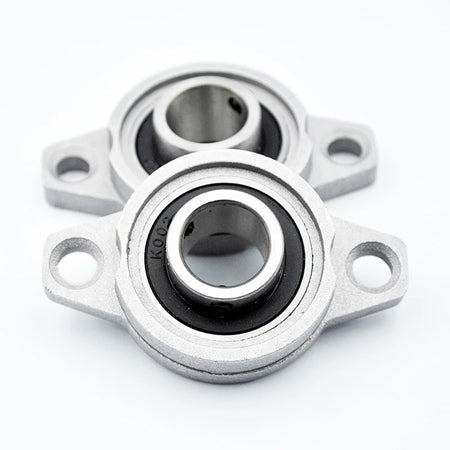 KFL002 15mm Zinc Alloy Pillow Block Bearing - Ultra-Compact