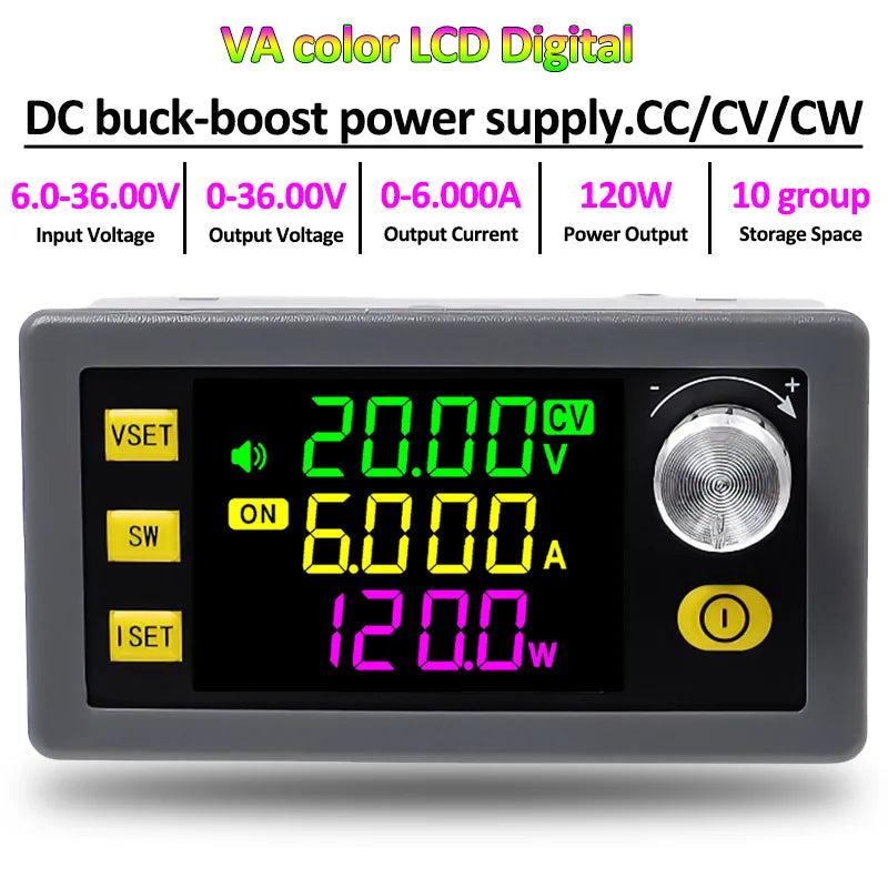 Convertitore Buck-Boost DC-DC con alimentazione regolabile MPPT