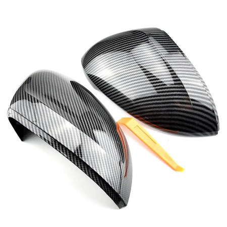 2Pcs ABS Side Mirror Covers for VW Passat B8 Arteon by InterCyprus Trading Ltd