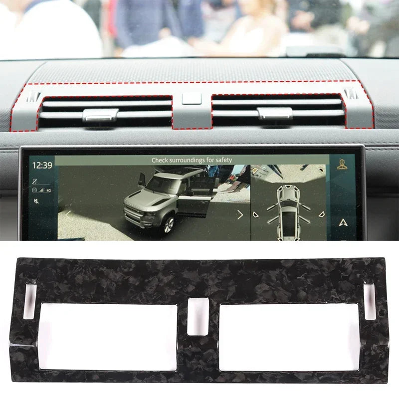 Рамка воздуховода из настоящего углеродного волокна для Defender 2020-2024