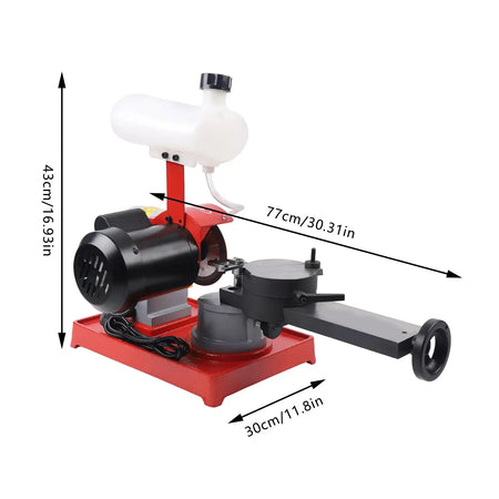 Saw Blade Sharpener Machine 370W 2850RPM &ndash; High Precision Red / GERMANY