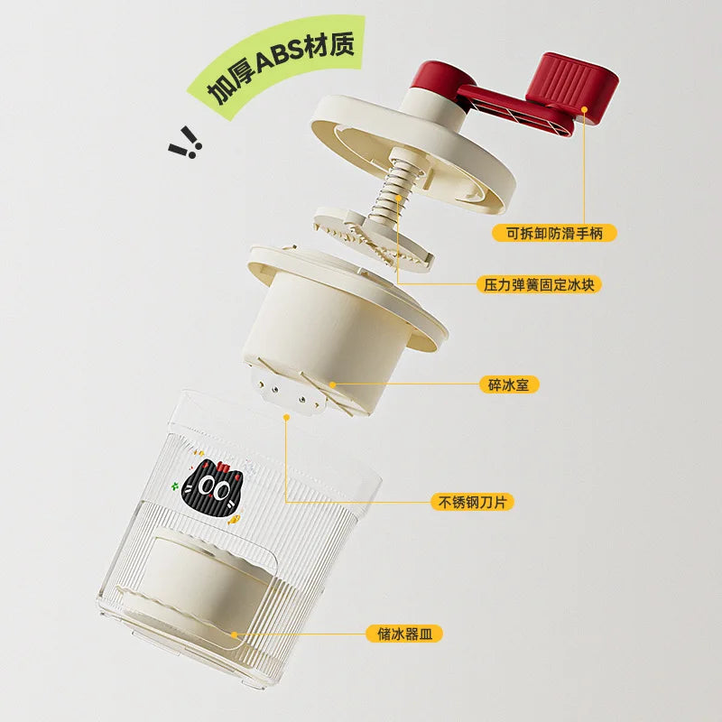 Manual Shaved Ice Crusher