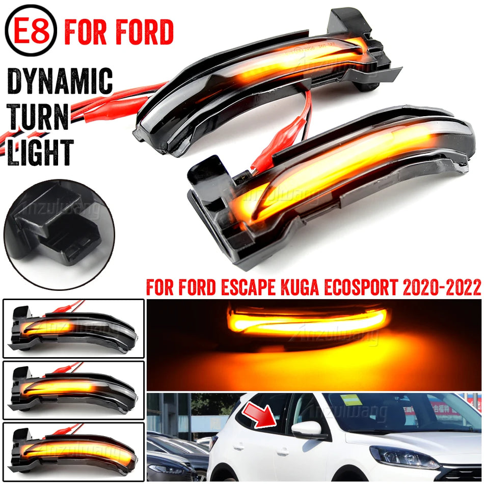 LED sekvenční blinkry pro Ford Kuga Escape 2019-2022