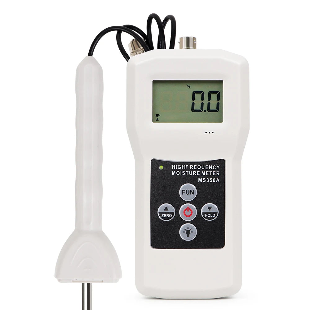 MS350 MS350A Moisture Tester &ndash; LCD Backlit Display MS350A