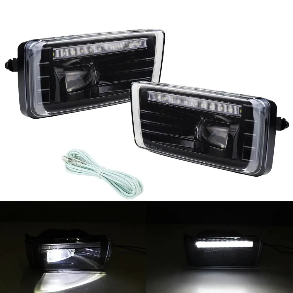 LED Fog Lights for Chevy Silverado 1500/2500HD/3500HD 2007-2014/ Avalanche 2007-2011/ Suburban 2007-2014/ Tahoe 2007-2014 by InterCyprus Trading Ltd