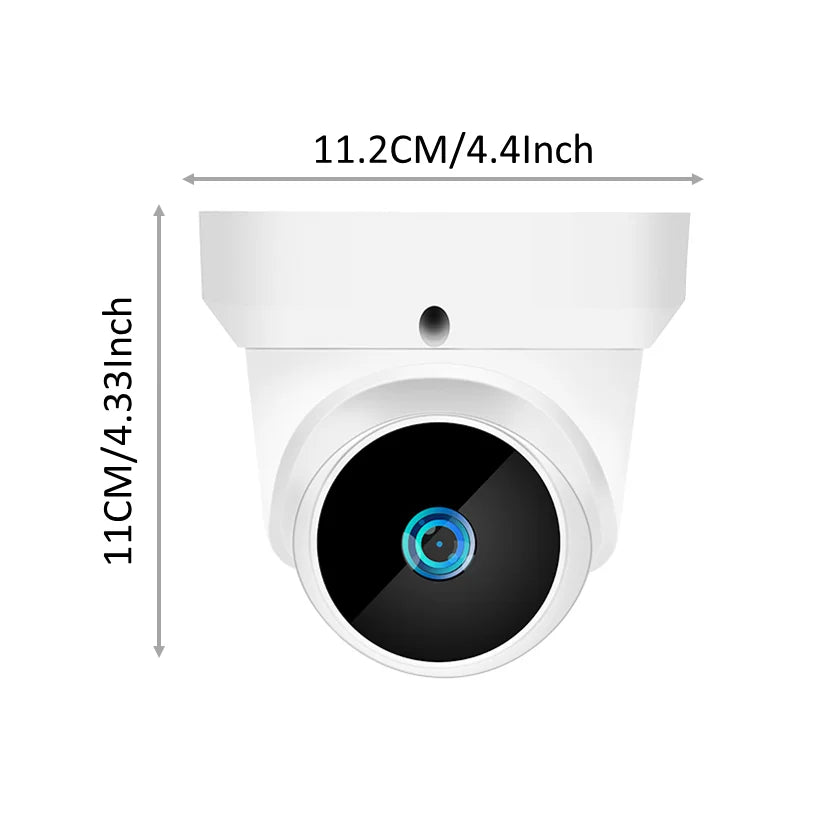 3MP WiFi IP Camera V380 Pro App Smart Home Security Night Vision Indoor Ceiling Mount Wireless CCTV Dome Camera