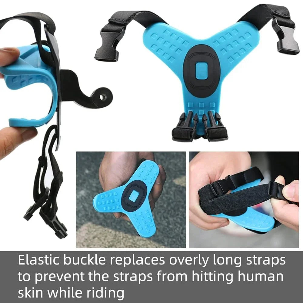 Motorcycle Helmet Chin Strap Mount for GoPro &amp; Action Cameras | Secure &amp; Compatible