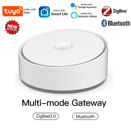 Moes Tuya Multi-mode Smart Gateway - ZigBee &amp; Bluetooth Hub with Voice Control