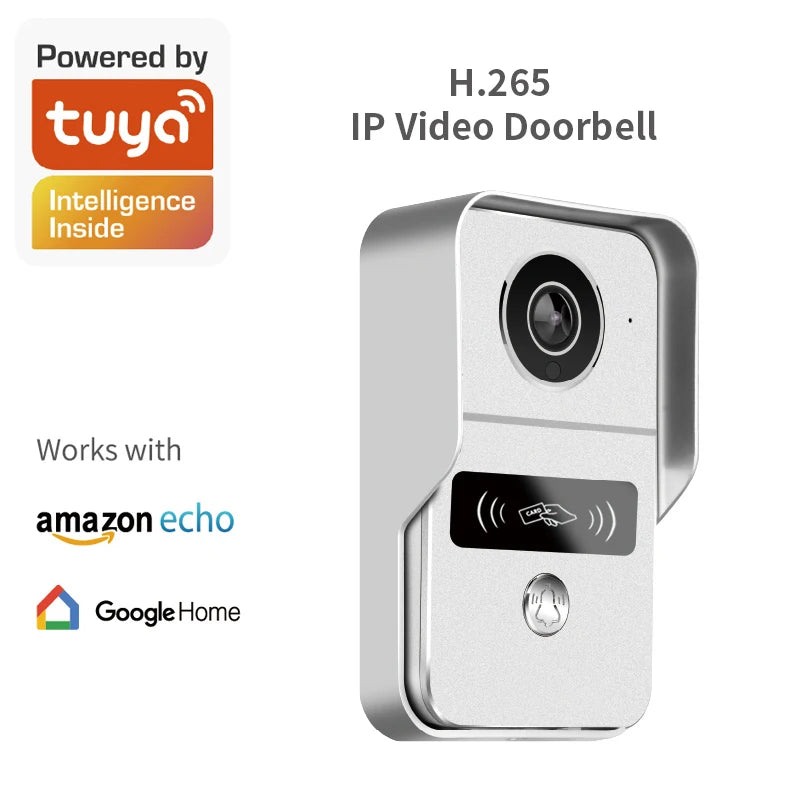 Tuya App 1080P Wifi IP Video Doorbell &ndash; Remote Unlock