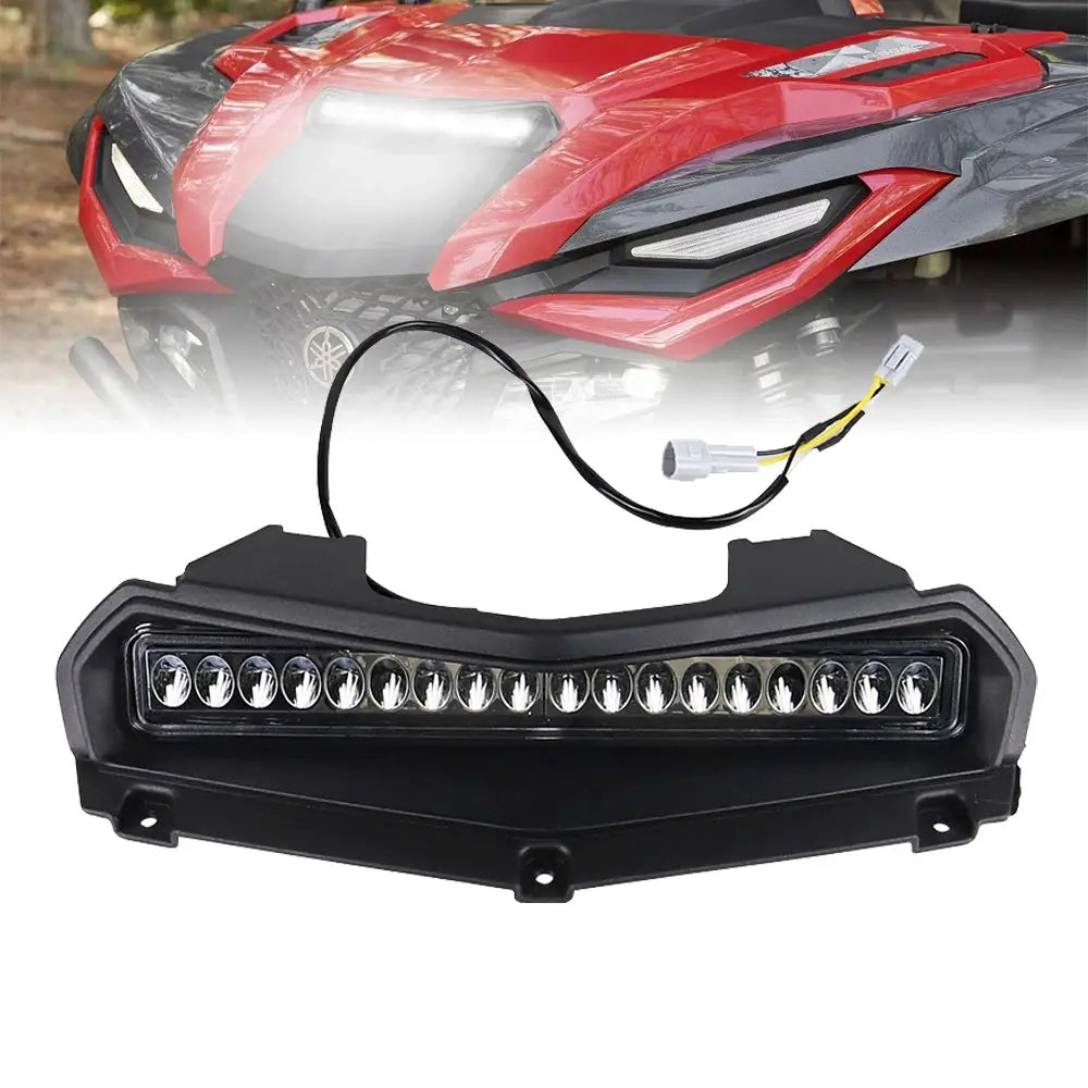 LED Auxiliary Roof Light Off - road Spotlight for Yamaha Wolverine RMAX2 1000 2021-2024 RMAX4 1000 2021-2024 by InterCyprus Trading Ltd