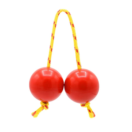 Sand Egg Asalato African Shakers &ndash; Durable ABS Sand Ball Red