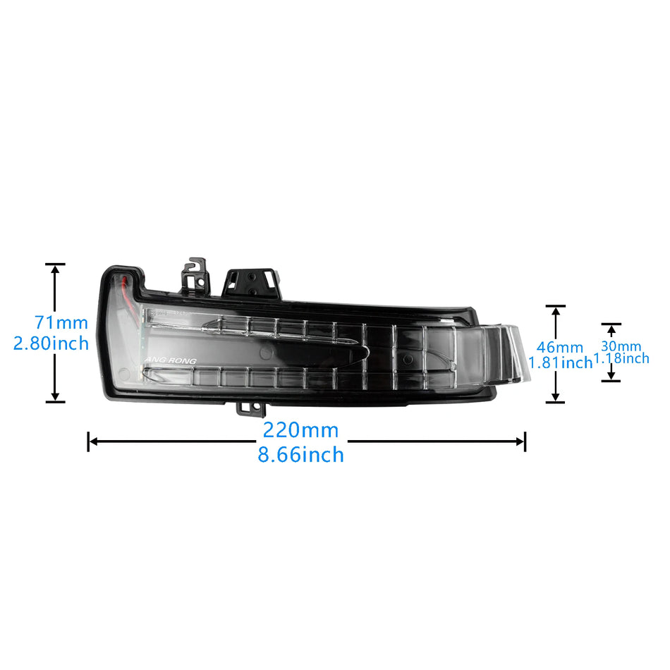Left Wing Mirror LED Turn Signal Light for Mercedes-Benz C-Class W204