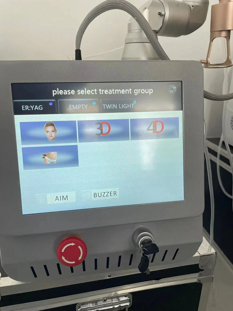 Máquina de láser fraccionado CO2 para rejuvenecimiento de la piel, eliminación de cicatrices, blanqueamiento