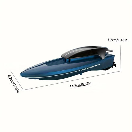 Mini RC Boats High Speed 2.4GHz &ndash; LED Lights For Night Runs