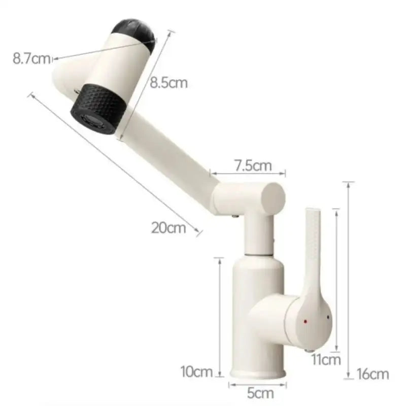 4 Modes Basin Faucet &ndash; Desk Mounted Hot Cold Rotation