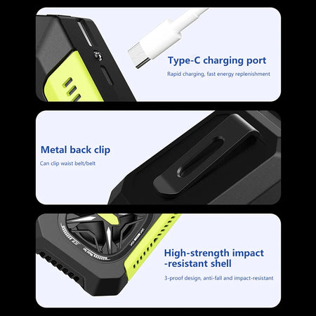 Xiaomi USB Mobile Waist Fan &ndash; 5000mAh High Wind Cooling