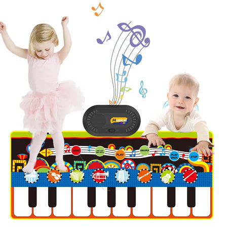 Musical Piano Mat 135x59cm &ndash; Interactive Dance and Learning Experience