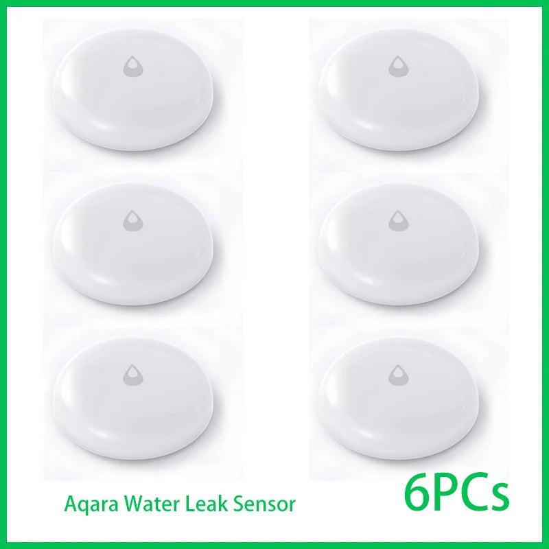 Aqara E1 Water Immersing Sensor - Zigbee Leak Detector for Home Security 6PCs