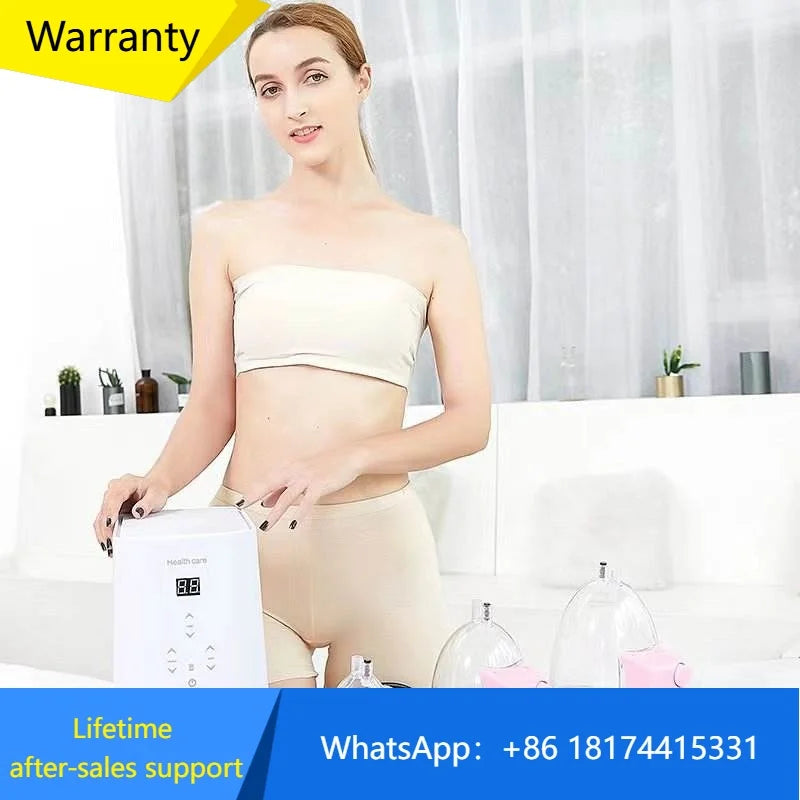 Stroj na vakuovou terapii péče o prsa a masáž hýždí pomocí baňkování