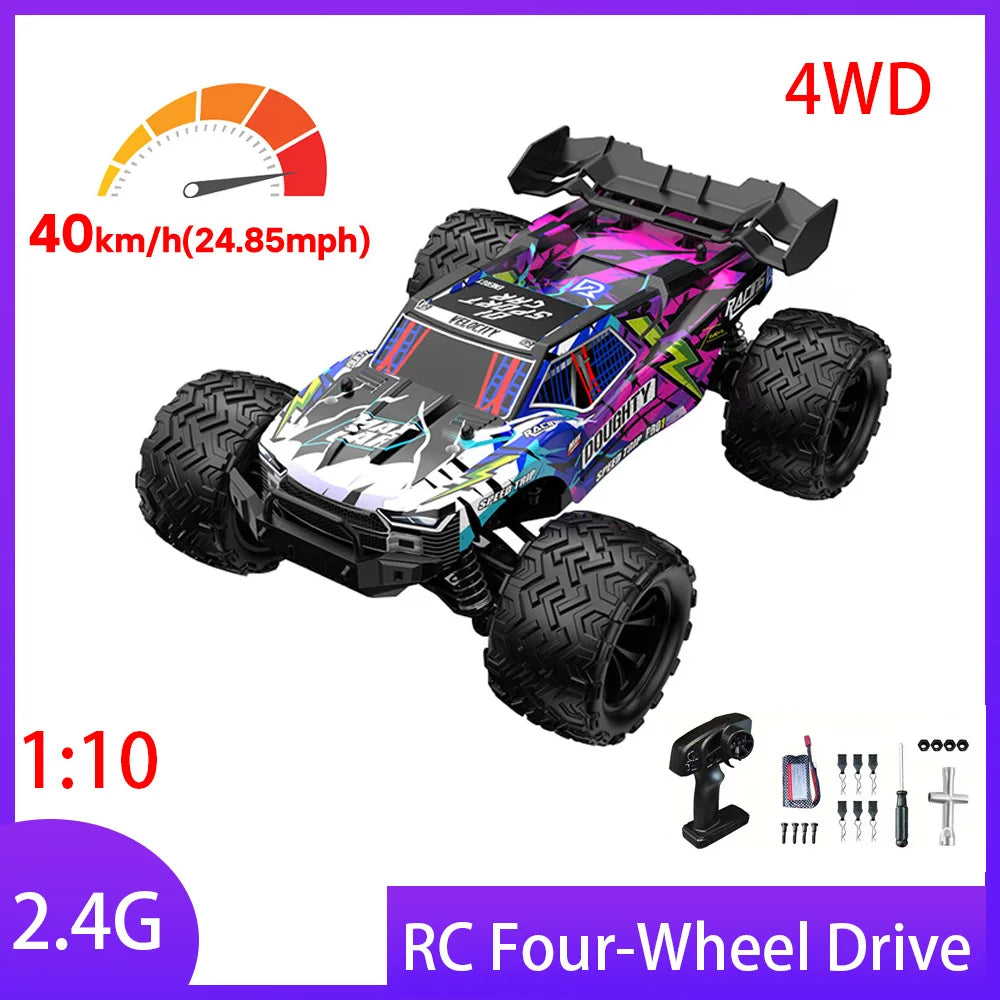1:16 RC Car LED 4WD &ndash; High Speed Drift Up To 40kmh Pro