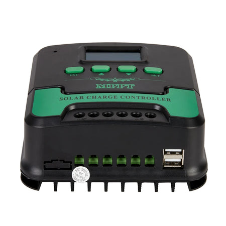 MPPT Solar Charge Controller 12V 24V WiFi LCD &ndash; Dual USB