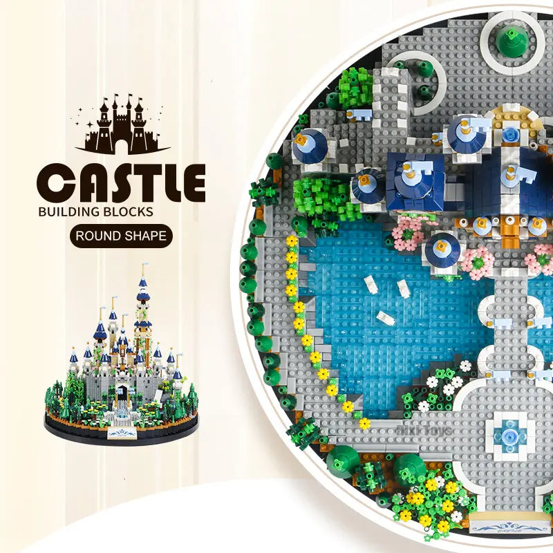 Fairytale Castle Building Blocks &ndash; Creative Micro Particle Assembling Set