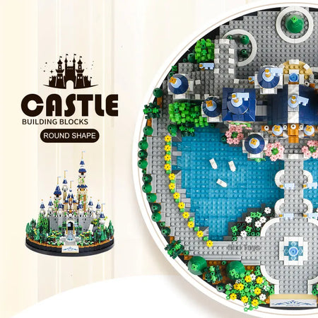 Fairytale Castle Building Blocks &ndash; Creative Micro Particle Assembling Set