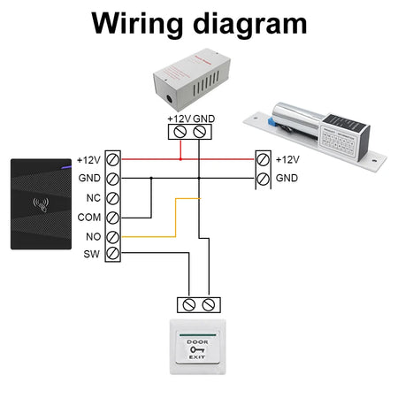 DC12V Fail Safe Electric Bolt Lock Mortise &ndash; Time Delay