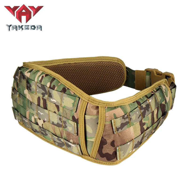 Yakeda Tactical Belt &ndash; MOLLE Padded Holster System