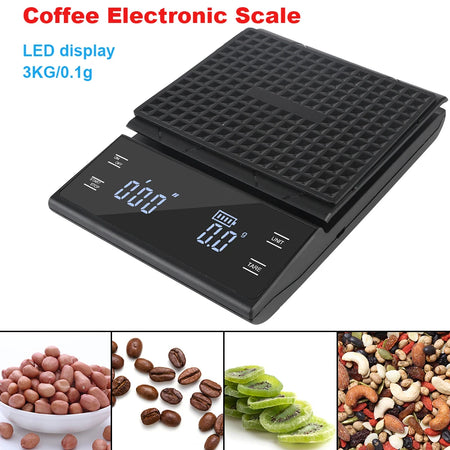Digital Display LED 3KG Scale 0.1g 29583 &ndash; Auto Timer