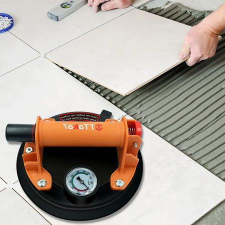 Vacuum Suction Cup 8 Inch 250kg &ndash; Real-Time Pressure Gauge